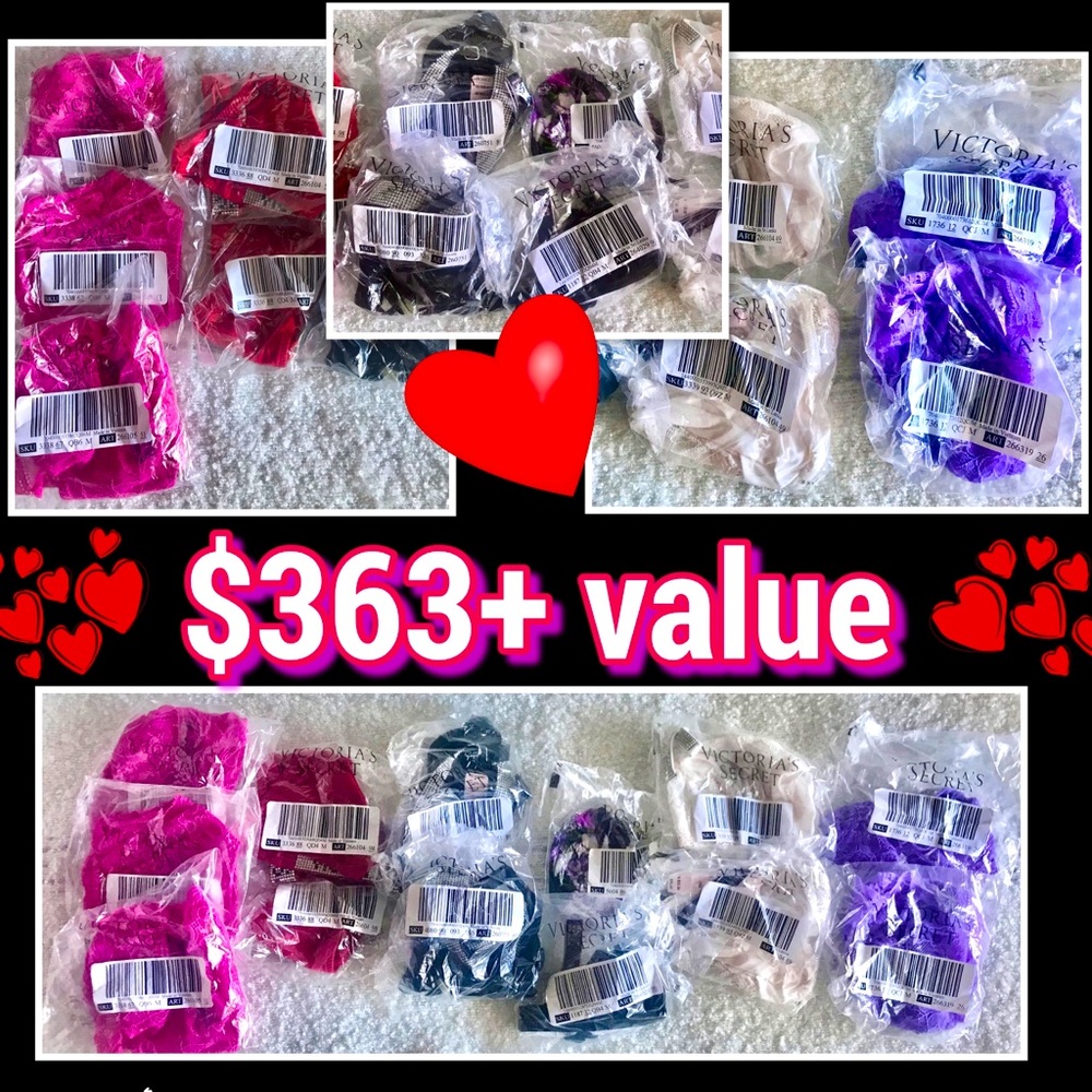 14pc RESELLER Victoria Secret Very Sexy SHINE panties lingerie bundle wholesale